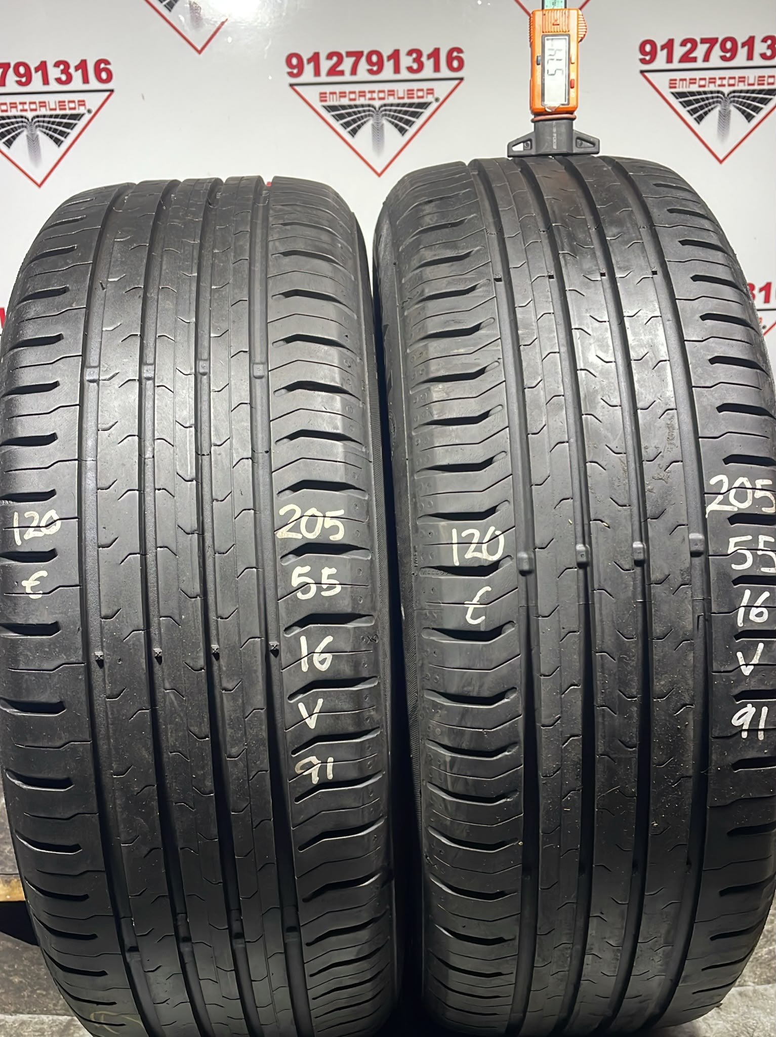 CONTINENTAL CONTIECOCONTACT 5 USADO  205/55 R16 91 V